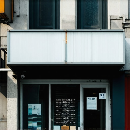 A vibrant business storefront in Washington DC with visible signage and street activity