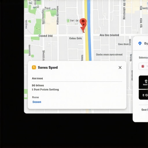 Google My Business Dashboard Optimization Settings Screenshot of Google My Business dashboard highlighting profile and map settings.