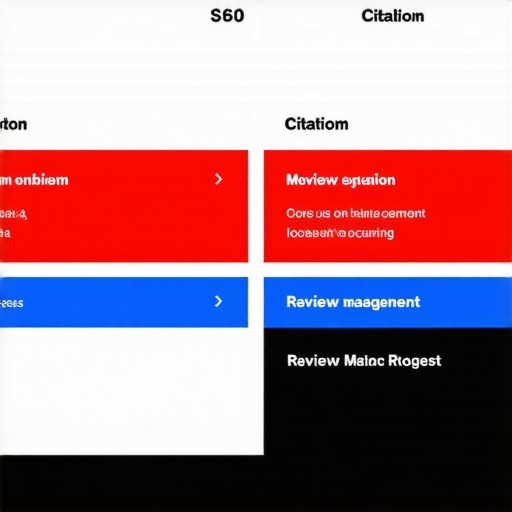 Local SEO Dashboard for DC Business Screenshot showing citation tracking and review management tools used for DC local SEO maintenance.