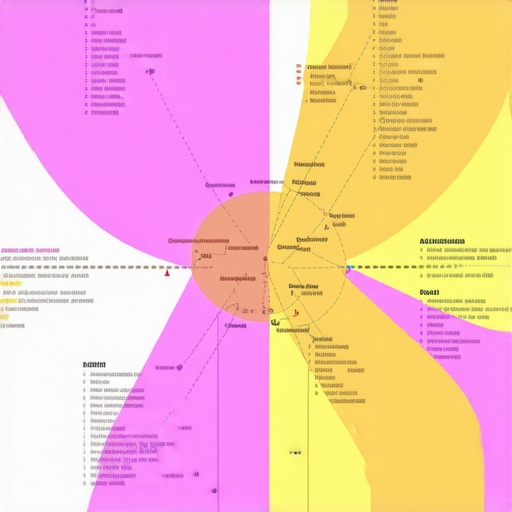 Diagram showing various factors affecting Washington DC Google Maps ranking, including reviews, engagement, and relevance.