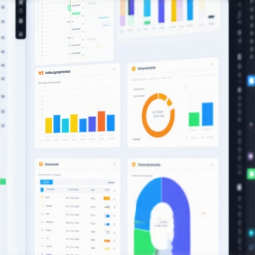 Screenshot of a digital marketing dashboard with local SEO metrics and graphs