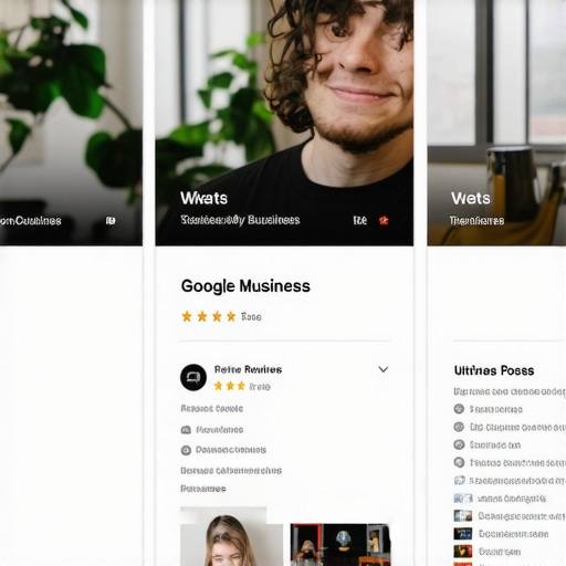 Example of an optimized Google My Business profile with reviews, photos, and complete information.